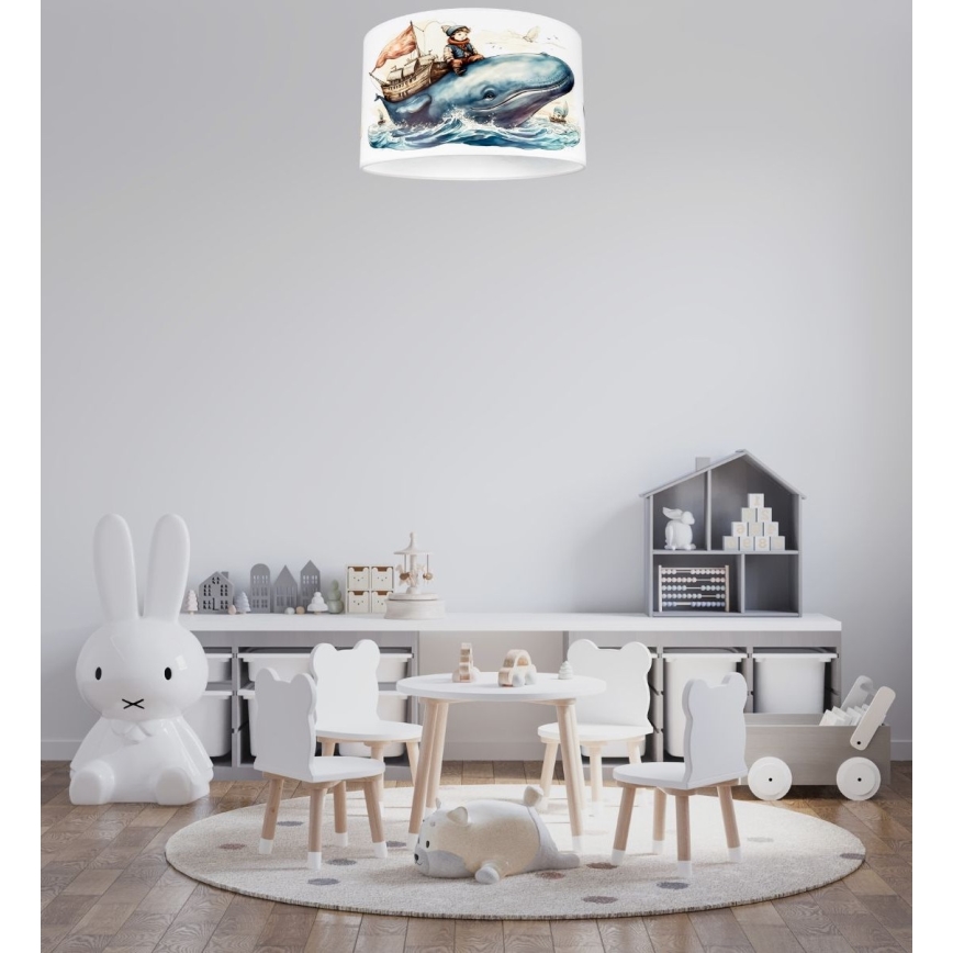 Iluminação de teto de criança OCEAN 1xE27/60W/230V