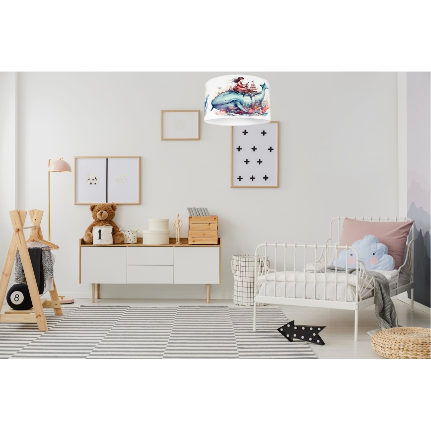 Iluminação de teto de criança OCEAN 1xE27/60W/230V