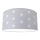Iluminação de teto de criança STARS GREY 2xE27/60W/230V cinzenta