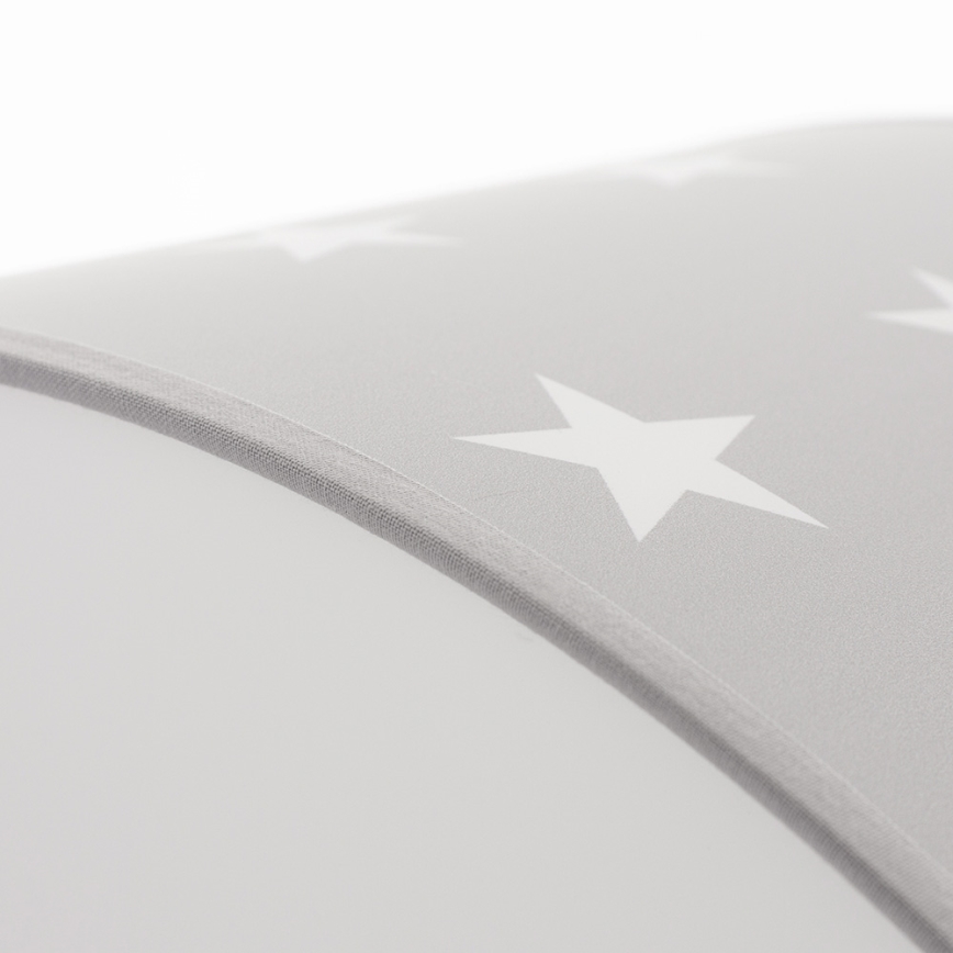 Iluminação de teto de criança STARS GREY 2xE27/60W/230V cinzenta