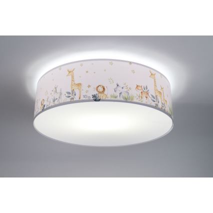 Iluminação de teto de criança SWEET DREAMS 2xE27/60W/230V diâmetro 40 cm
