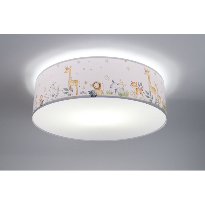 Iluminação de teto de criança SWEET DREAMS 2xE27/60W/230V diâmetro 40 cm