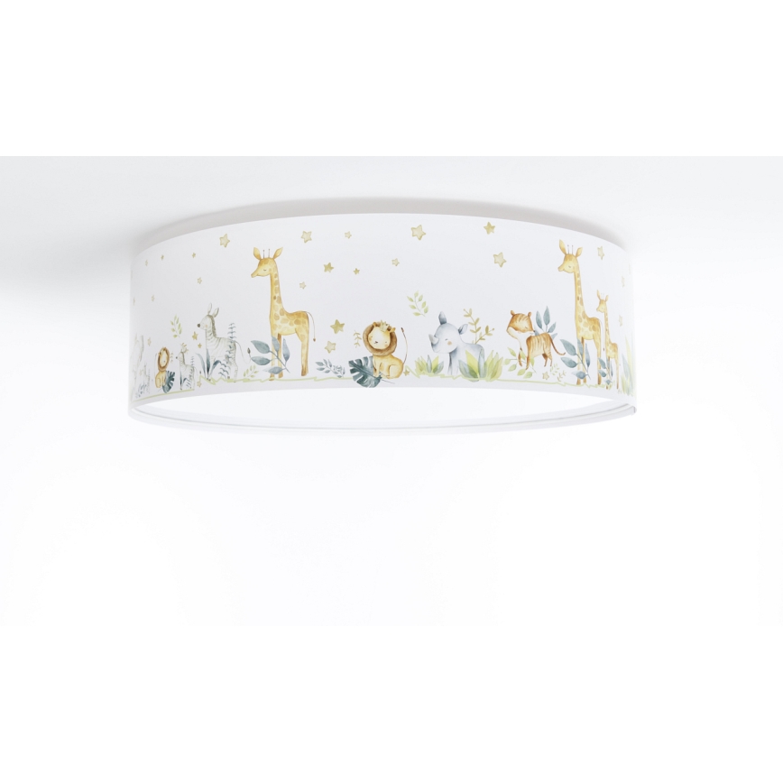 Iluminação de teto de criança SWEET DREAMS 2xE27/60W/230V diâmetro 40 cm