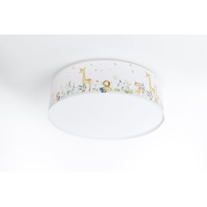 Iluminação de teto de criança SWEET DREAMS 2xE27/60W/230V diâmetro 40 cm