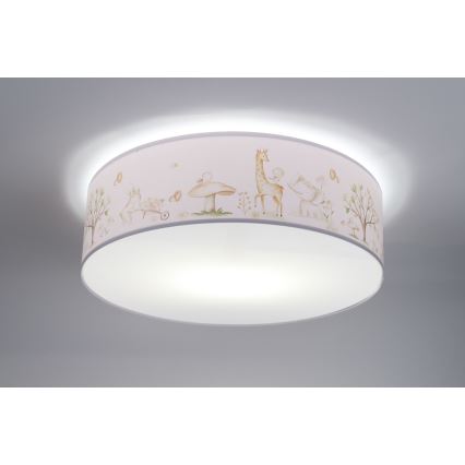Iluminação de teto de criança SWEET DREAMS 2xE27/60W/230V diâmetro 40 cm