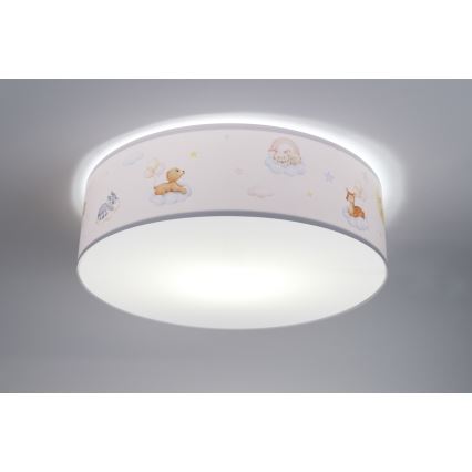 Iluminação de teto de criança SWEET DREAMS 2xE27/60W/230V diâmetro 40 cm