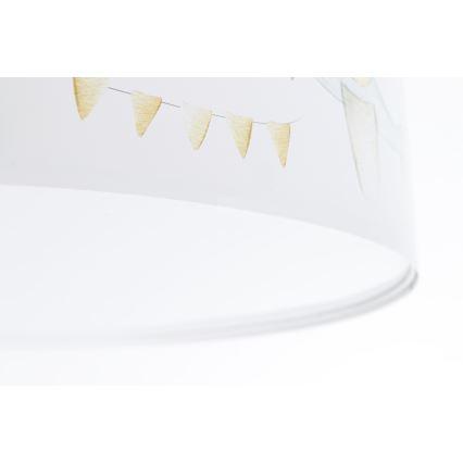 Iluminação de teto de criança SWEET DREAMS 2xE27/60W/230V diâmetro 40 cm