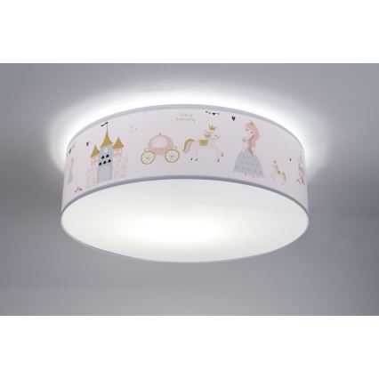 Iluminação de teto de criança SWEET DREAMS 2xE27/60W/230V diâmetro 40 cm