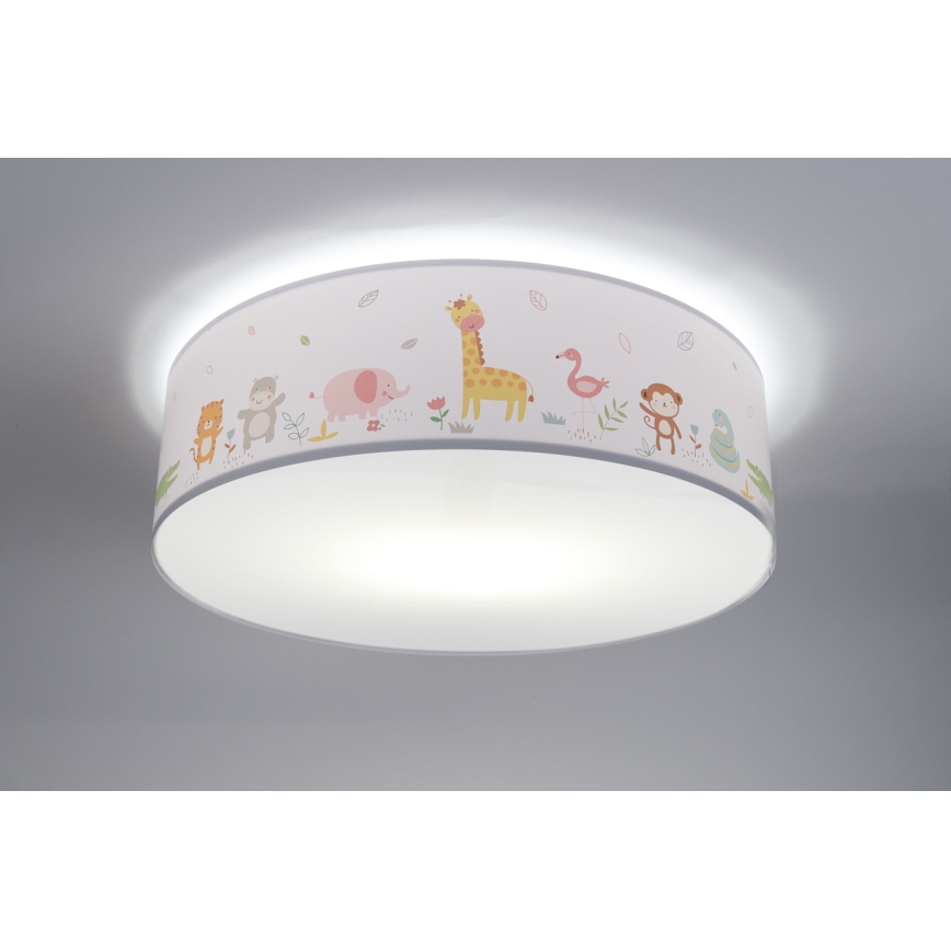 Iluminação de teto de criança SWEET DREAMS 2xE27/60W/230V diâmetro 40 cm