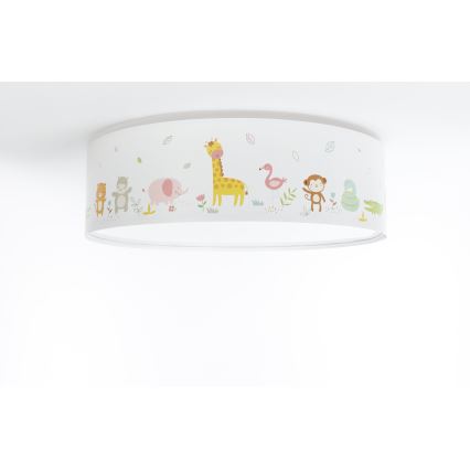 Iluminação de teto de criança SWEET DREAMS 2xE27/60W/230V diâmetro 40 cm