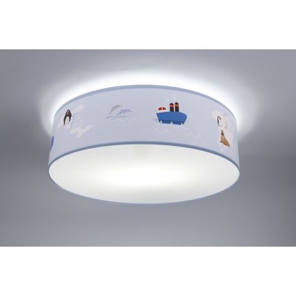 Iluminação de teto de criança SWEET DREAMS 2xE27/60W/230V diâmetro 40 cm