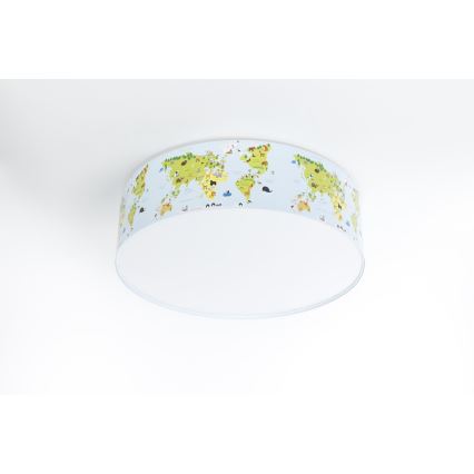 Iluminação de teto de criança SWEET DREAMS 2xE27/60W/230V diâmetro 40 cm