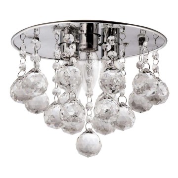 Iluminação de teto de cristal 3xE14/60W/230V