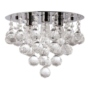 Iluminação de teto de cristal 3xE14/60W/230V
