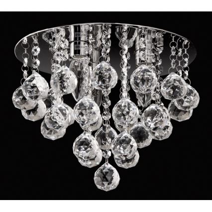 Iluminação de teto de cristal 3xE14/60W/230V