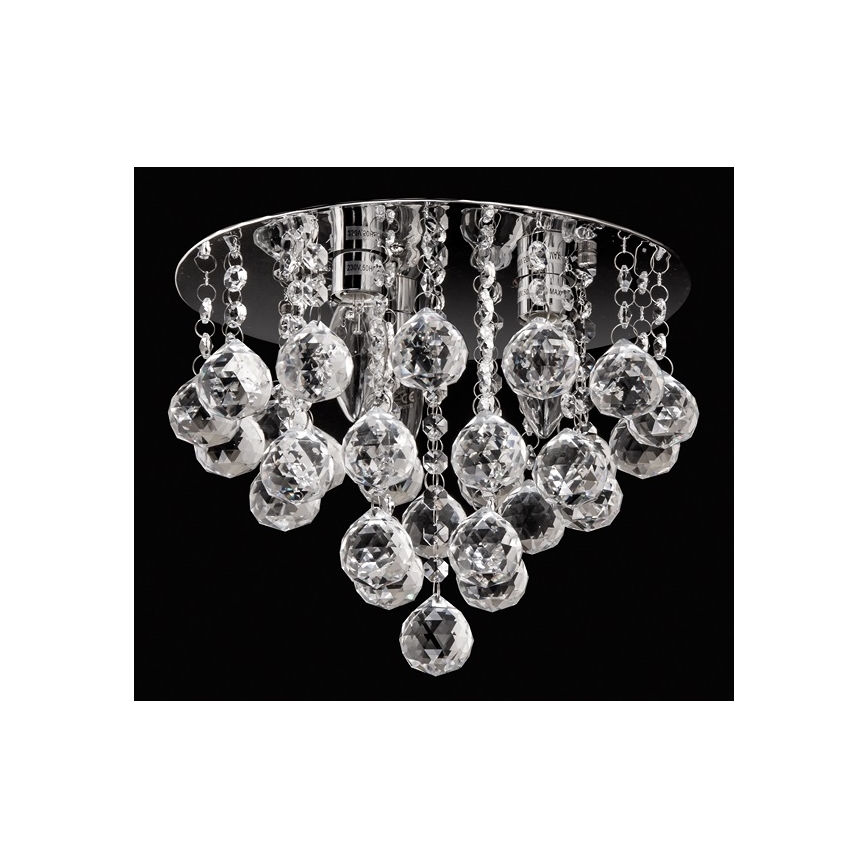 Iluminação de teto de cristal 3xE14/60W/230V