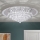 Iluminação de teto de cristal GLORIA 9xG9/40W/230V diâmetro 62 cm transparente/cromado brilhante