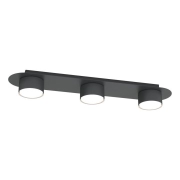Iluminação de teto DIAZ 3xGX53/12W/230V preto