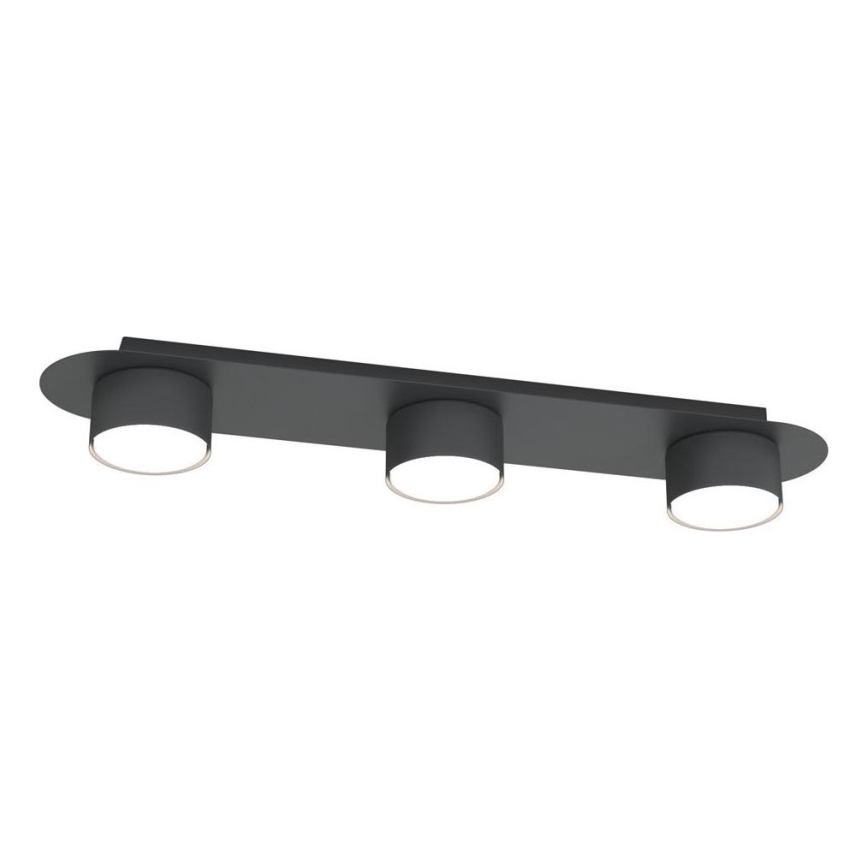 Iluminação de teto DIAZ 3xGX53/12W/230V preto