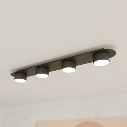 Iluminação de teto DIAZ 4xGX53/12W/230V preto