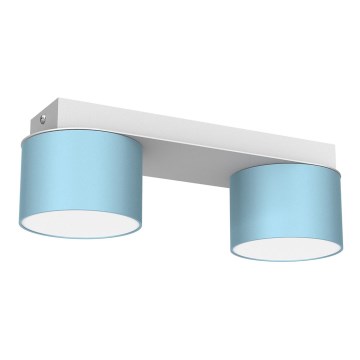 Iluminação de teto DIXIE 2xGX53/11W/230V azul