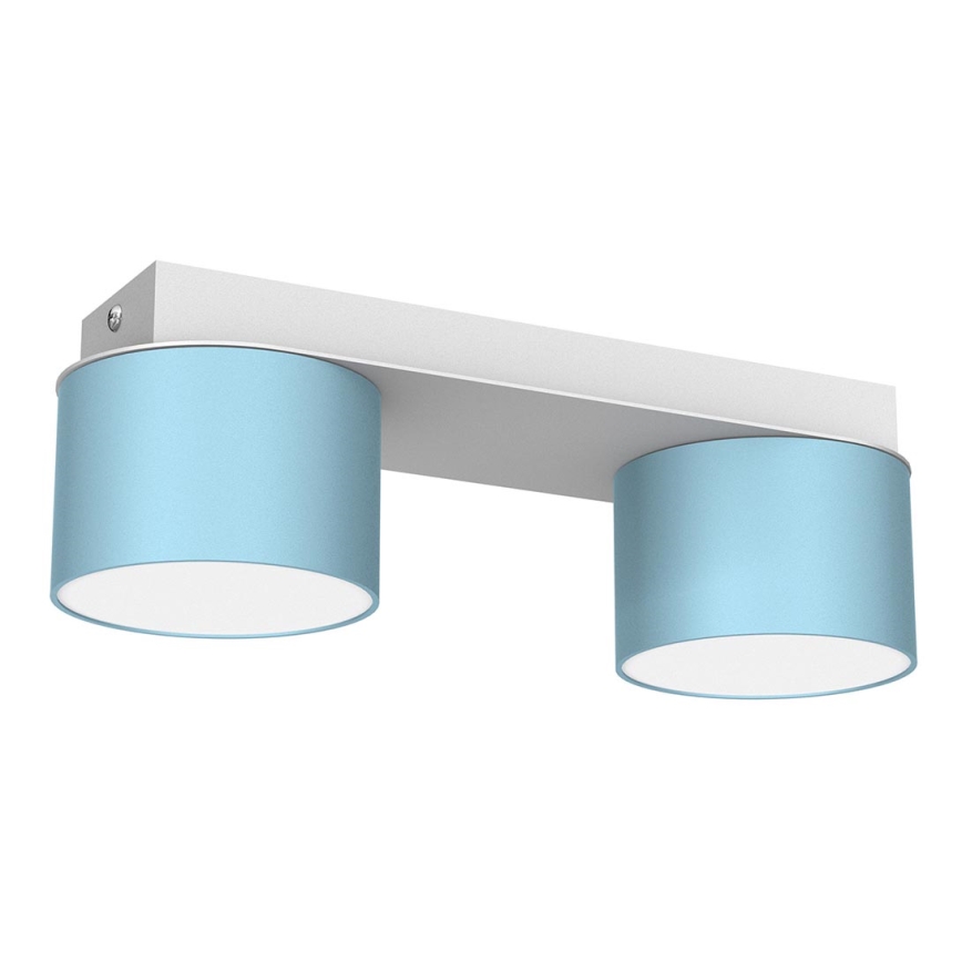 Iluminação de teto DIXIE 2xGX53/11W/230V azul