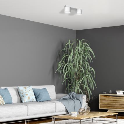 Iluminação de teto DIXIE 2xGX53/11W/230V branca
