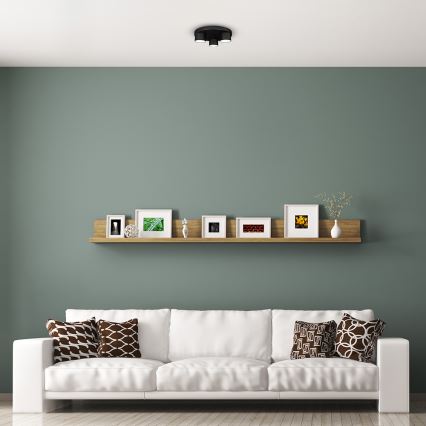 Iluminação de teto DIXIE 3xGX53/11W/230V preta
