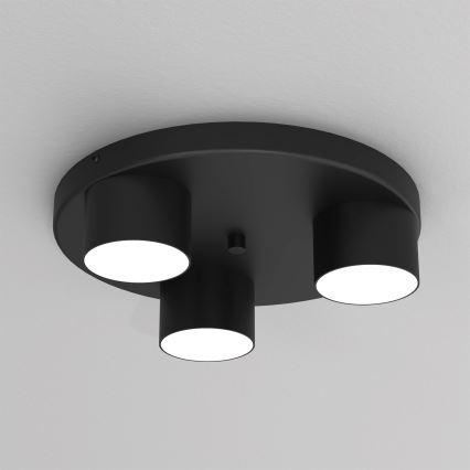 Iluminação de teto DIXIE 3xGX53/11W/230V preta