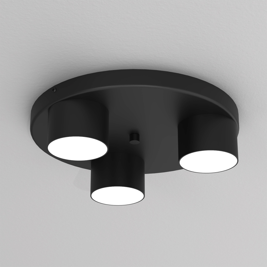 Iluminação de teto DIXIE 3xGX53/11W/230V preta