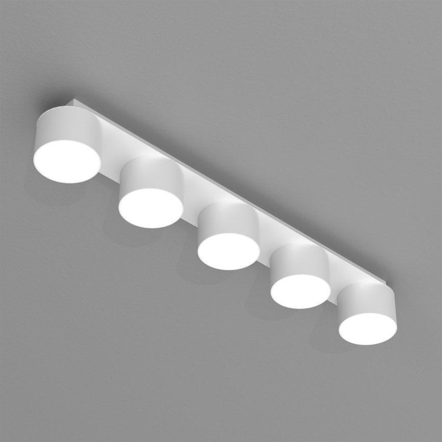 Iluminação de teto DIXIE 5xGX53/11W/230V branca