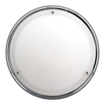 Iluminação de teto e parede para casa de banho NEPTUN 1xE27/60W/230V cromado brilhante IP44