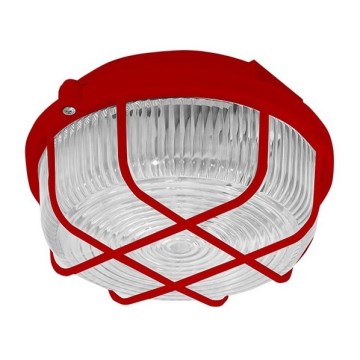 Iluminação de teto exterior 1 × E27 / 100 W / 230 V Red IP44