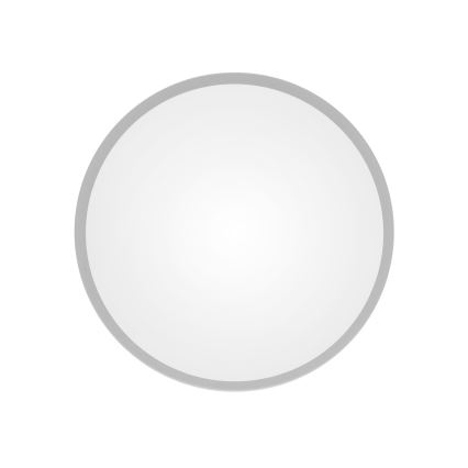 Iluminação de teto exterior com sensor CLEO 2xE27/24W/230V d. 30 cm cinzento IP54