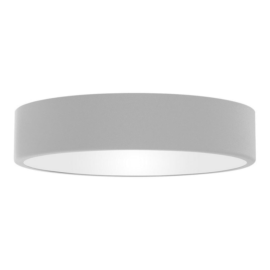 Iluminação de teto exterior com sensor CLEO 3xE27/24W/230V d. 40 cm cinzento IP54