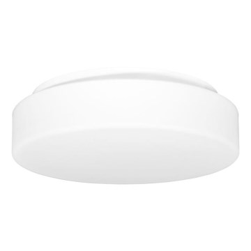 Iluminação de teto exterior com sensor HECTOR 1xE27/60W/230V diâmetro 30 cm IP44 opaco branco