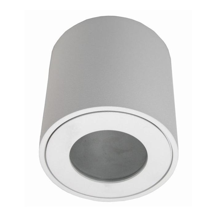 Iluminação de teto exterior FARA 1xGU10/50W/230V IP54 branca
