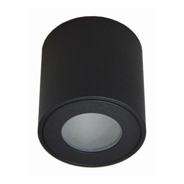 Iluminação de teto exterior FARA 1xGU10/50W/230V IP54 preta
