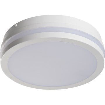 Iluminação de teto exterior LED com sensor de movimento BENO LED/12/18W/230V 3000/3500/4000K IP65 branco redondo