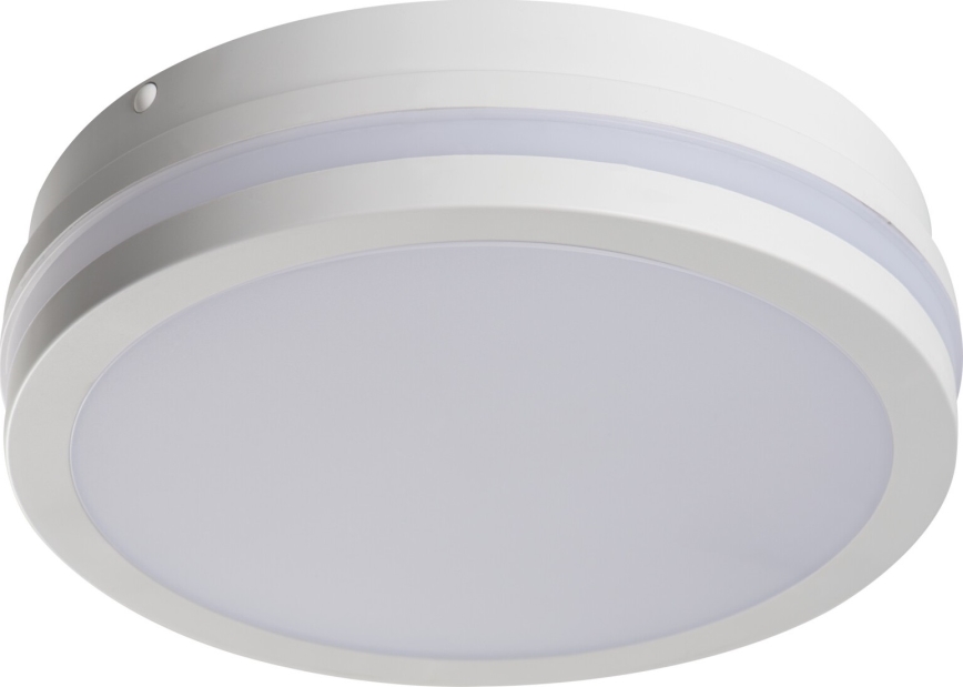 Iluminação de teto exterior LED com sensor de movimento BENO LED/12/18W/230V 3000/3500/4000K IP65 branco redondo