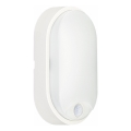 Iluminação de teto exterior LED com sensor LED/14W/230V IP54 branco