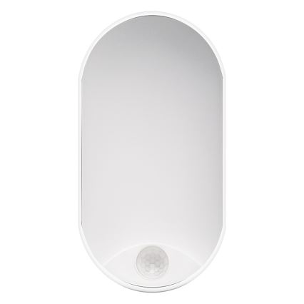 Iluminação de teto exterior LED com sensor LED/14W/230V IP54 branco