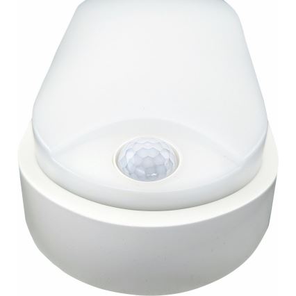 Iluminação de teto exterior LED com sensor LED/14W/230V IP54 branco