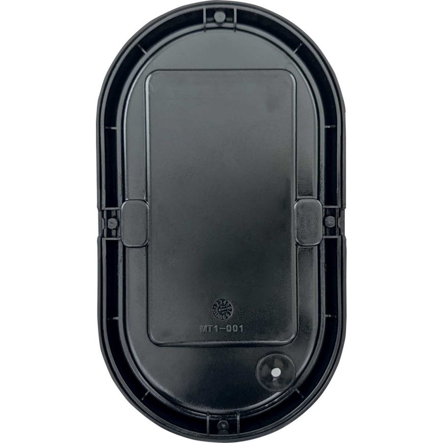 Iluminação de teto exterior LED com sensor LED/14W/230V IP54 preto