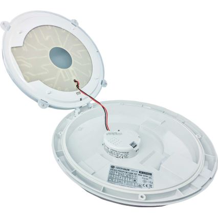 Iluminação de teto exterior LED com sensor RENO LED/16W/230V IP66 branco