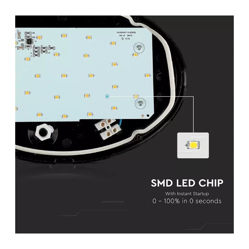 Iluminação de teto exterior LED LED/12W/230V IP54