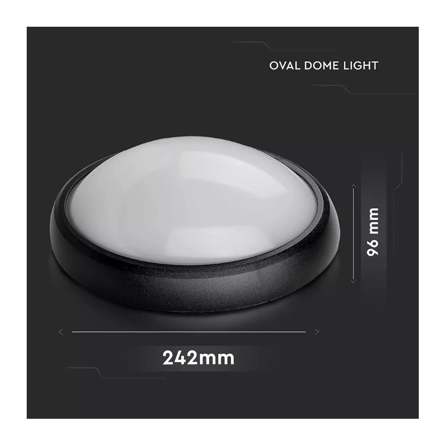 Iluminação de teto exterior LED LED/12W/230V IP54