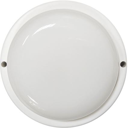 Iluminação de teto exterior LED LED/15W/230V 4200K diâmetro 15,5 cm IP64 branco