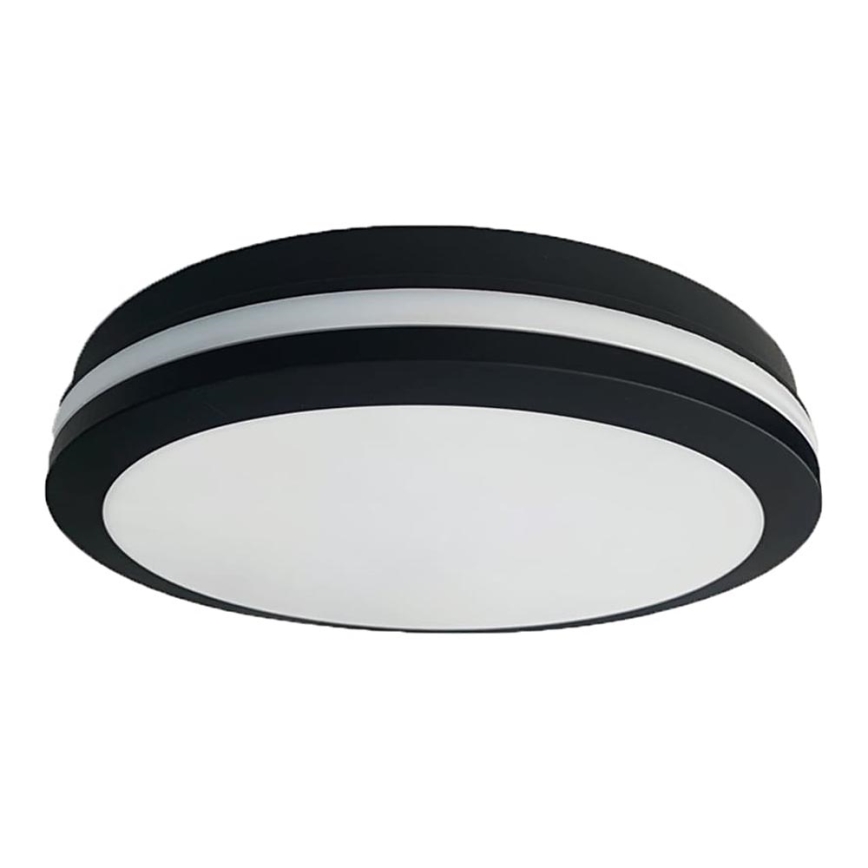 Iluminação de teto exterior LED MARLON LED/12W/230V 4000K IP54 preto