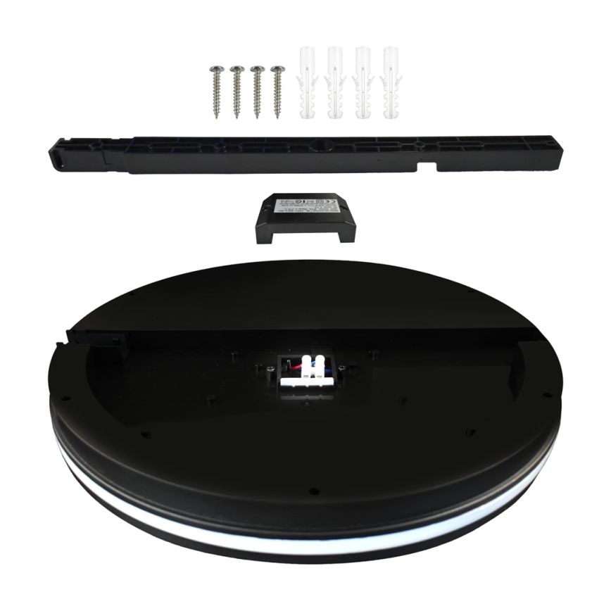 Iluminação de teto exterior LED MARLON LED/36W/230V 4000K IP54 preto